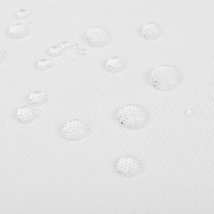 5 Tischdecken Weiss 100 x 100 cm – Bild 3