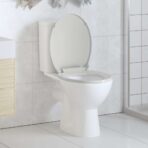 Toilettensitz mit Absenkautomatik Weiss