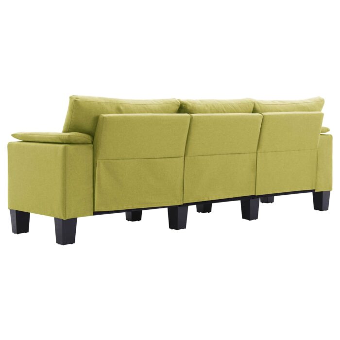 Sofa Grün Stoff – Bild 4