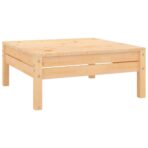 10-tlg. Garten-Lounge-Set - Massivholz Kiefer – Bild 5