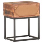 Nachttisch 40x30x50 cm Raues Akazienholz - Massivholz Akazie – Bild 4