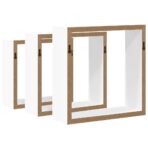 Würfelregale 3 Stk. Weiss MDF – Bild 7