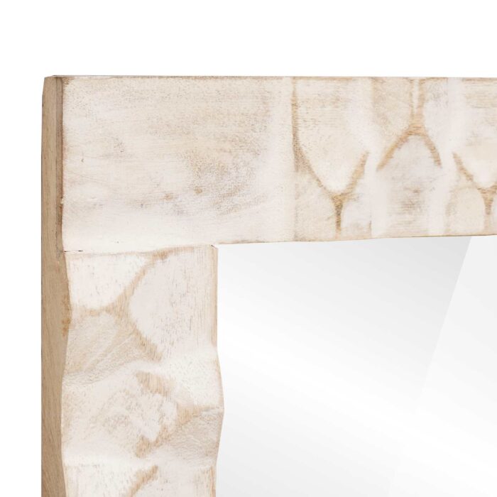 Badezimmer Sets Weisse gewaschene Oberfläche Massivholz Mango – Bild 7