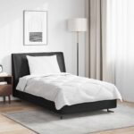 Bettdecke mit Kissen 2 pcs Weiss Mikrofaser