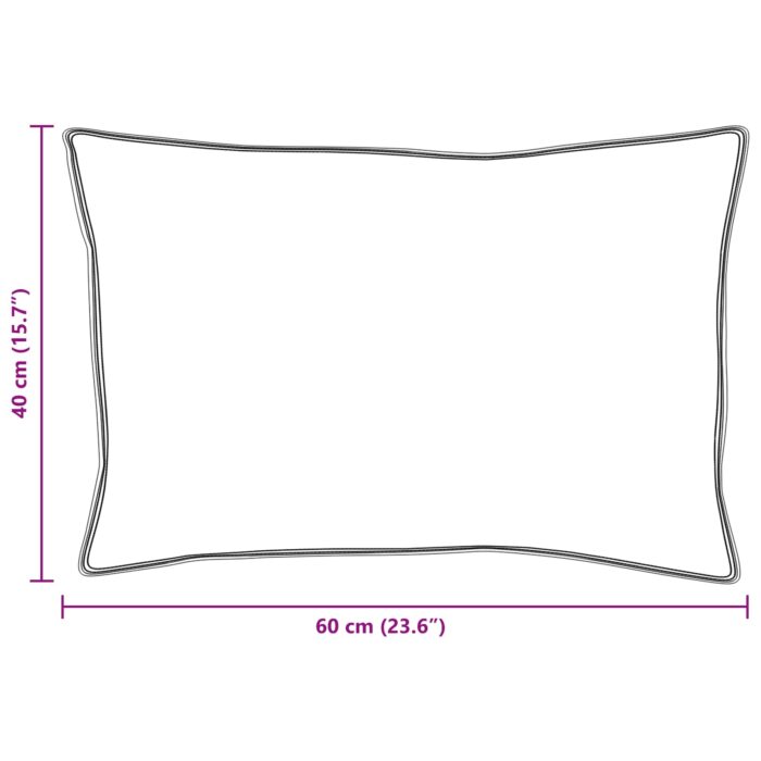 Bettdecke mit Kissen 2 pcs Weiss Mikrofaser – Bild 9