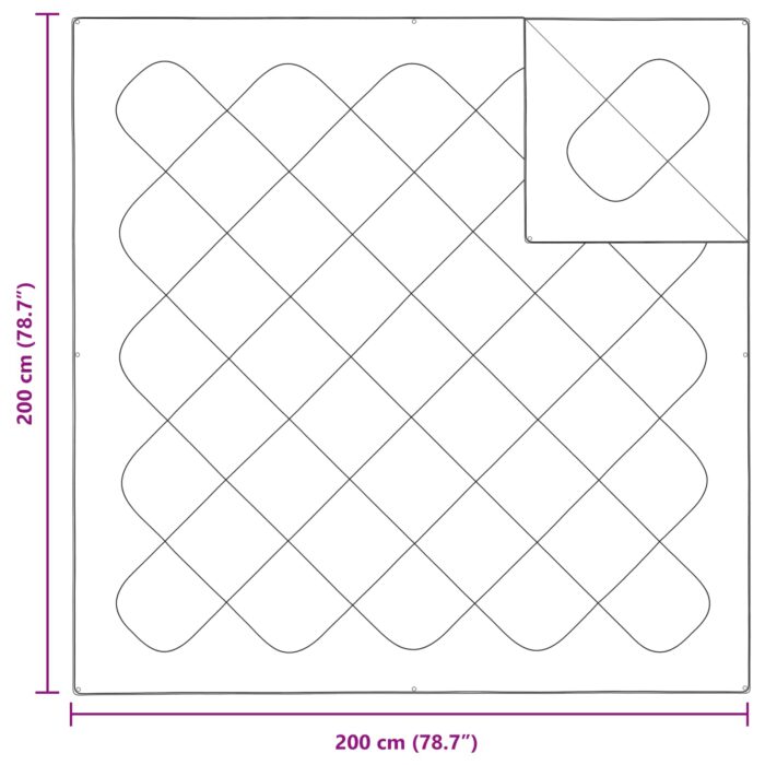 Bettdecken Set 3 pcs Weiss Mikrofaser und Daunenfedern – Bild 8