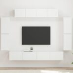TV-Schränk 8 pcs Weiss
