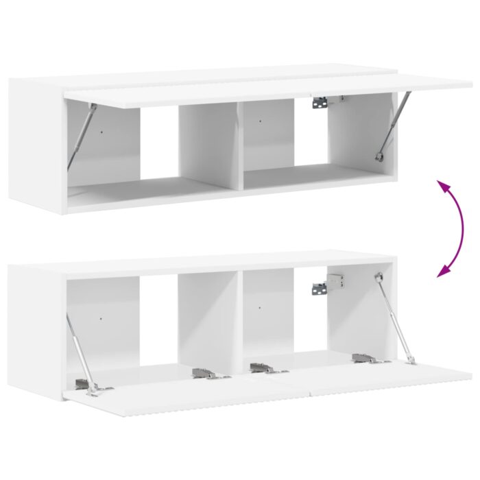 TV-Schränk 8 pcs Weiss – Bild 11