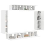 TV-Schränk 8 pcs Weiss – Bild 3