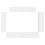 TV-Schränk 8 pcs Weiss – Bild 8