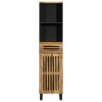 Sideboard 38x34x160 cm Raues Massives Mangoholz – Bild 2