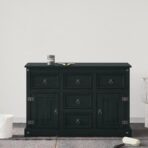 Möbelfarbe Schwarz 10 x 10 x 12 cm Wall Print