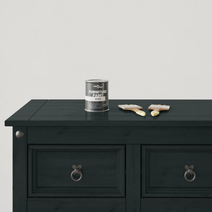 Möbelfarbe Schwarz 10 x 10 x 12 cm Wall Print – Bild 4