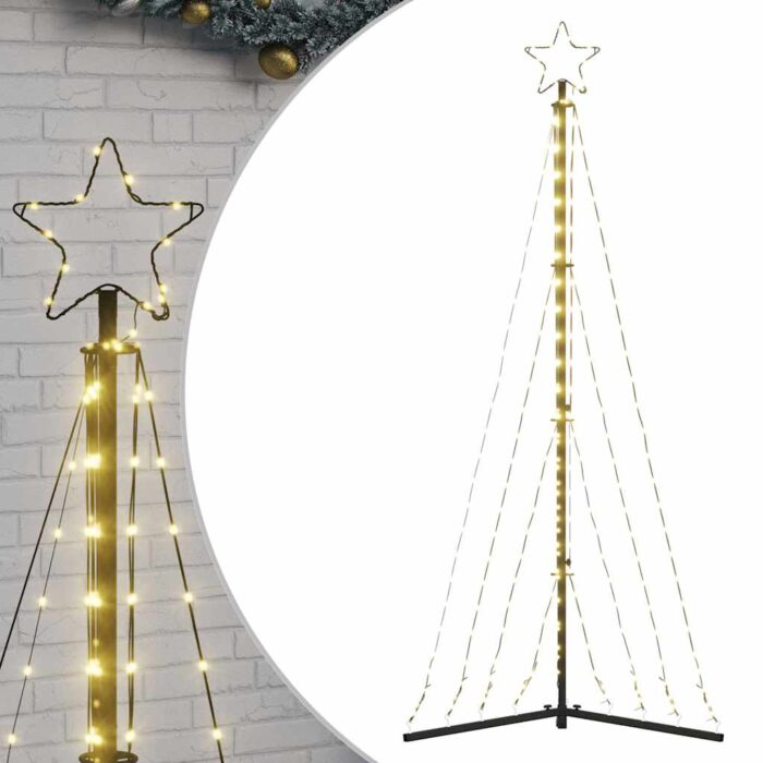 LED Weihnachtsbaum 339 LEDs Warmweiss 187 cm – Bild 2
