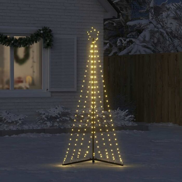 LED Weihnachtsbaum 339 LEDs Warmweiss 187 cm – Bild 3