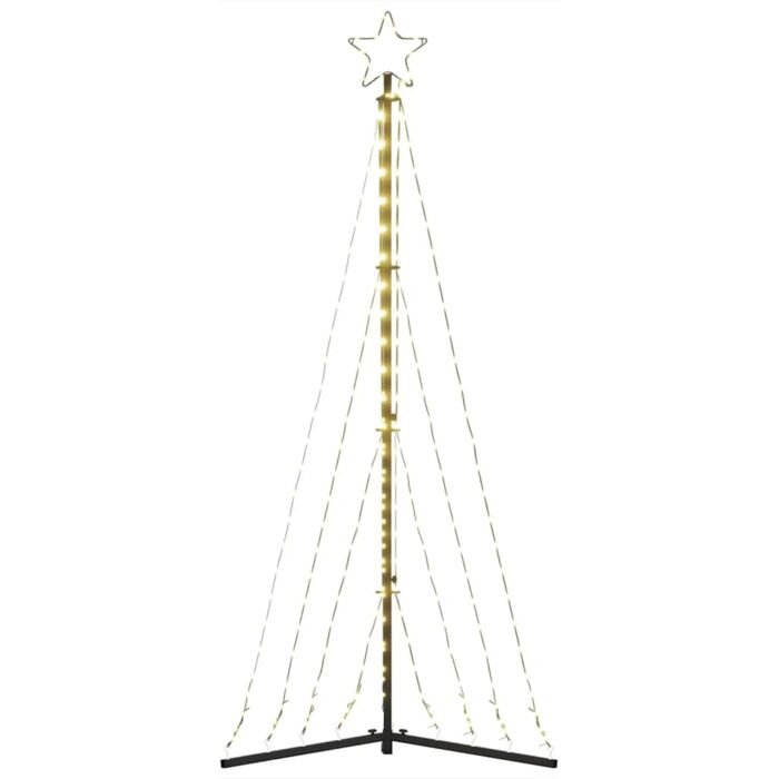 LED Weihnachtsbaum 339 LEDs Warmweiss 187 cm – Bild 6