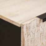 Sideboard 60 x 33 x 75 cm Massivholz Mango – Bild 6