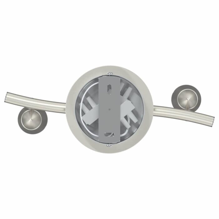 Deckenstrahler mit Strahlern Nickel 27 x 10 x 12 cm Metall – Bild 8