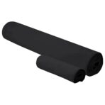 Sporthandtuch Set 2 pcs Schwarz Stoff – Bild 2