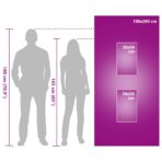 Sporthandtuch Set 3 pcs Schwarz Polyester und Polyamid – Bild 9