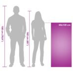 Aussenstuhl Handtücher 2 pcs Schwarz 130 x 60 cm – Bild 10