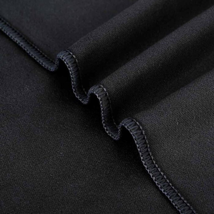 Aussenstuhl Handtücher 2 pcs Schwarz 130 x 60 cm – Bild 7