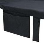 Sonnenliege-Tücher 2 pcs Schwarz 210 x 75 cm – Bild 7
