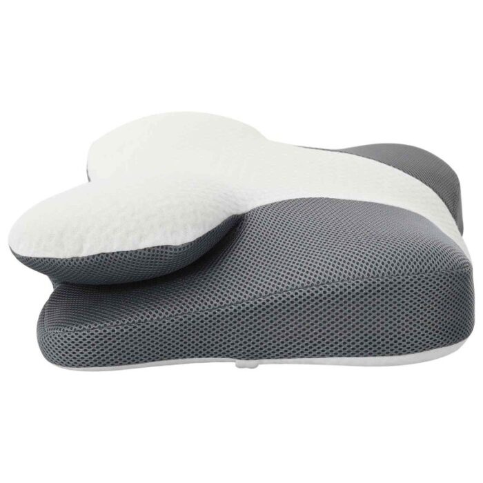 Kopfkissen mit Kissen Weiss 59 x 38 x 14 cm Polyester – Bild 6