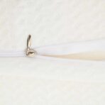 Kopfkissen mit Kissen Weiss 59 x 38 x 14 cm Polyester – Bild 9