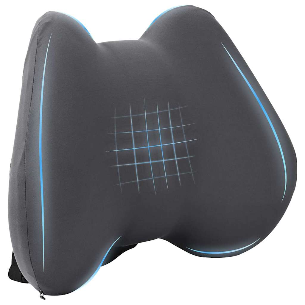 42012709_1.jpg Kopfkissen mit Kissen Grau 42 x 32 x 14 cm Polyester – Bild 1