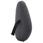 Kopfkissen mit Kissen Grau 42 x 32 x 14 cm Polyester – Bild 6