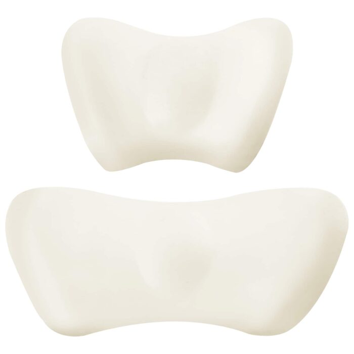 Kopfkissen mit Kissen Verstellbar 2 pcs Grau 4D Mesh – Bild 4