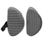 Kopfkissen mit Kissen Verstellbar 2 pcs Grau 4D Mesh – Bild 6