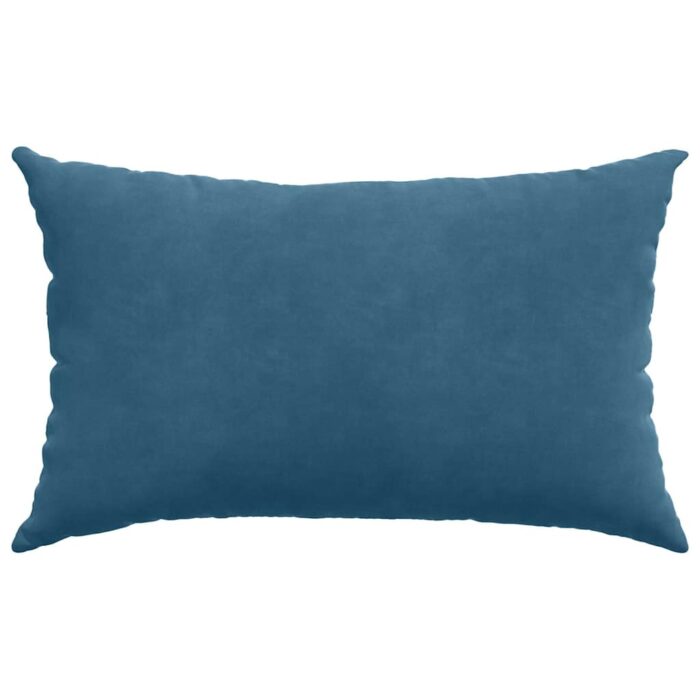 Sofakissen 2 pcs Blau 50 x 30 cm Cordstoff – Bild 6