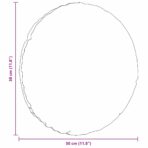 Sitzkissen 2 pcs Hellgrau Ø30 x 13 cm Stoff – Bild 9