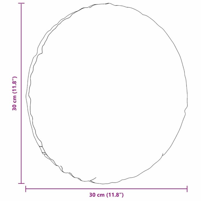 Sitzkissen 2 pcs Hellgrau Ø30 x 13 cm Stoff – Bild 9
