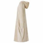 Decken-Hoodie Beige S Flanell – Bild 3