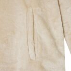 Decken-Hoodie Beige S Flanell – Bild 6