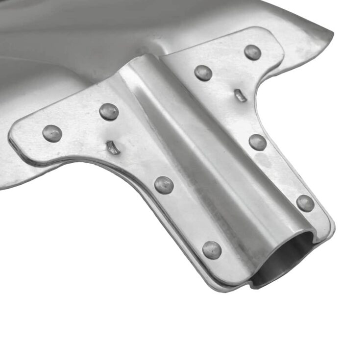 Schaufelkopf Silber 43 x 32,5 cm Aluminium – Bild 10