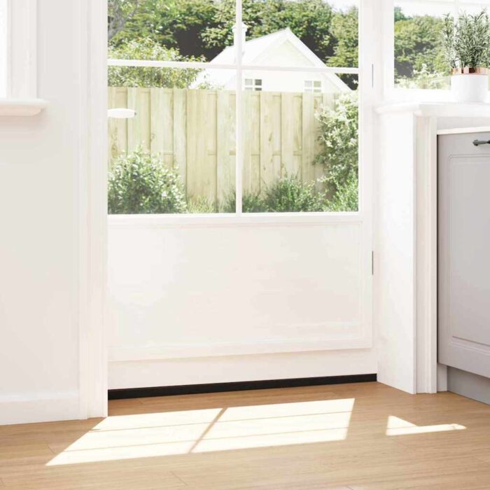 Aufsteck Türbürstendichtungen 2 pcs Braun 100 cm – Bild 3