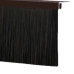 Aufsteck Türbürstendichtungen 2 pcs Braun 100 cm – Bild 8