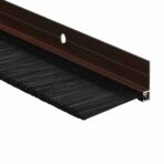 Aufsteck Türbürstendichtungen 2 pcs Braun 100 cm – Bild 9