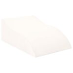 Beinkissen Weiss 68 x 41 x 24 cm – Bild 2