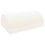 Fussstützenkissen Uni Grau 44 x 29 x 17 cm – Bild 3