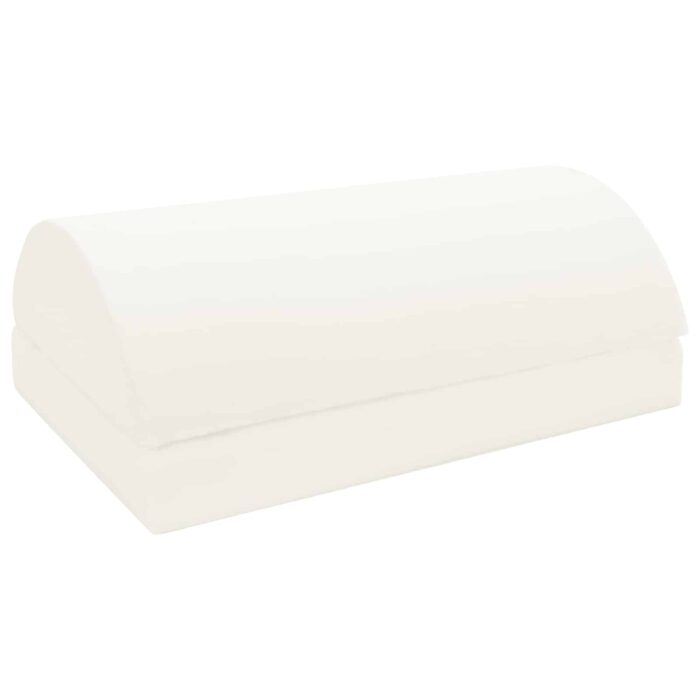 Fussstützenkissen Uni Grau 44 x 29 x 17 cm – Bild 3