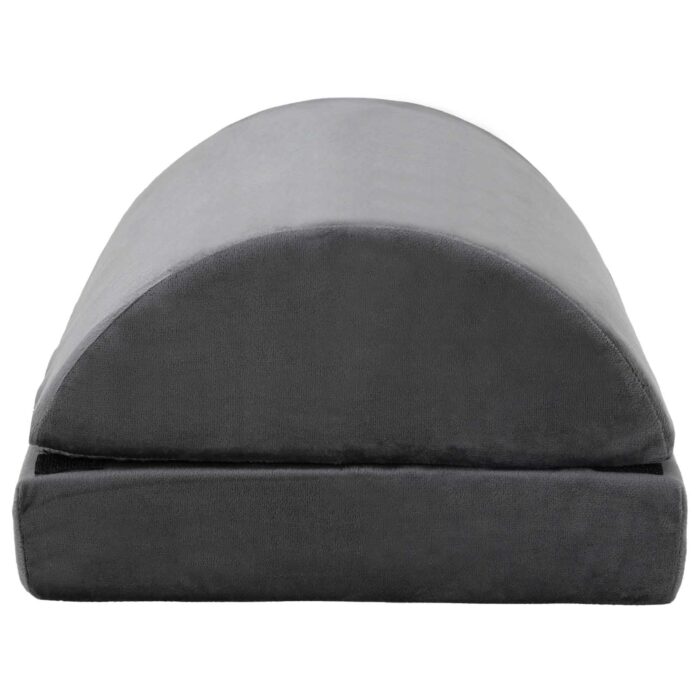 Fussstützenkissen Uni Grau 44 x 29 x 17 cm – Bild 5