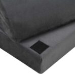 Fussstützenkissen Uni Grau 44 x 29 x 17 cm – Bild 8