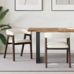 Esszimmerstühle 2 pcs Hellbraun 54 x 57 x 73 cm