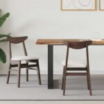 Esszimmerstühle 2 pcs Hellbraun 42 x 47.5 x 81 cm