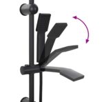 Duschsystem Schwarz 47 x 20 x 95 cm Edelstahl – Bild 10